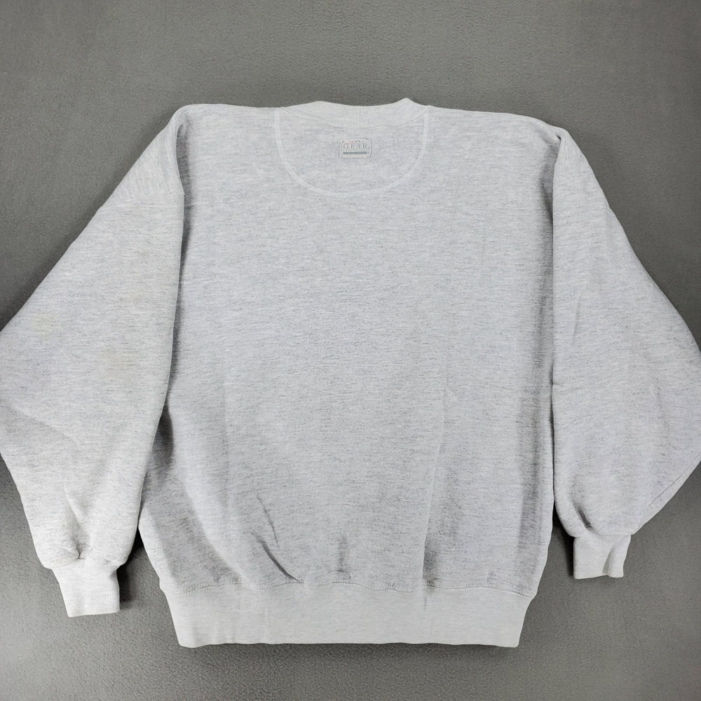 Gear For Sports Sweatshirt‎ Mens XL Gray Crew Newport Rowing Graphic Vintage USA - Picture 4 of 8